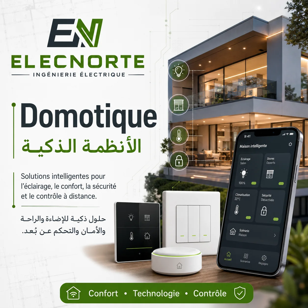 Domotique et maison intelligente